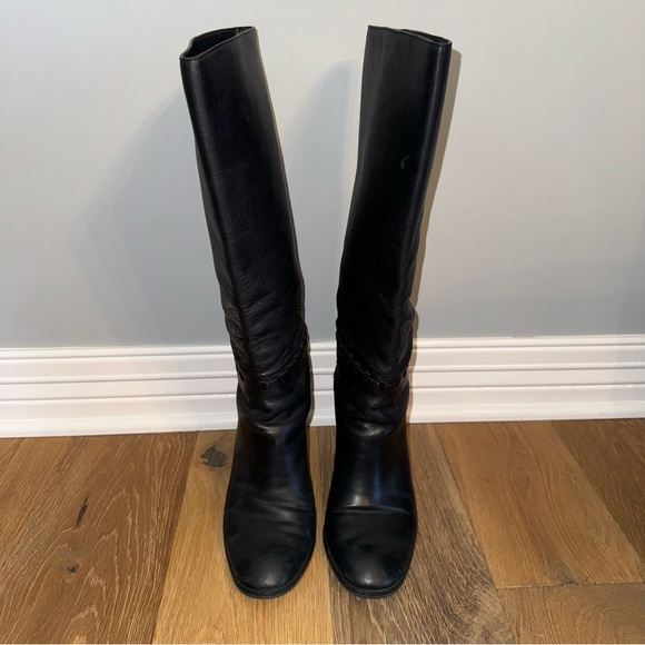 Tory Burch Contraire Knee-High Boots with Block Heel Size 9.5 - Picture 2 of 9